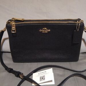 Coach Lyla Pebble Leather Crossbody, EUC!